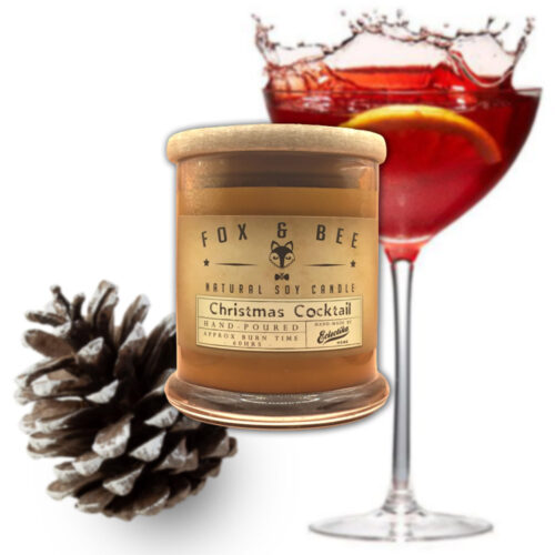 Christmas Cocktail Candle