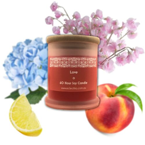 Love Red Candle